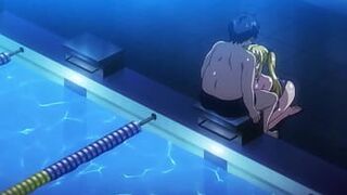 Секс в бассейне в школе ◉ ЭКСКЛЮЗИВ ХЕНТАЙ [С субтитрами] - порно видео