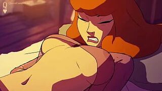 Скуби-Ду Дафна хентай - порно видео