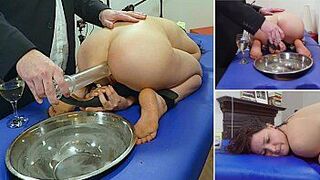 浣腸 罰 Привязана к клизме - порно видео