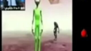 Сумасшедший похотливый инопланетянин трахает жопу целой нации под звуки арабского рэпа - порно видео