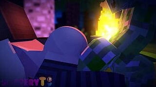 Дженни и крипер Майнкрафт (НА РУССКОМ) - порно видео