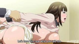 ХЕНТАЙ - Жена-милфа изменяет мужу, пока он отдыхает - [БЕЗ ЦЕНЗУРЫ] [С СУБТИТРОВАМИ] - порно видео