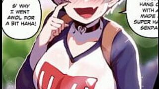 УЗАКИ ЧАН. У Узаки есть свои секреты, которые он скрывает от своего сэмпая, секреты с сэнсэем по физкультуре. - порно видео