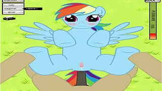 Мой маленький пони Радуга Дэш Секс Симулятор - порно видео