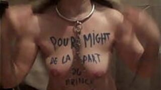 Раб Ф унижает себя. Посвящение «Могуществу» - порно видео