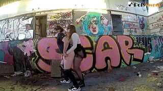 Первая в мире компиляция публичного пеггинга! (ФЕМДОМ СТРАПОН) - порно видео